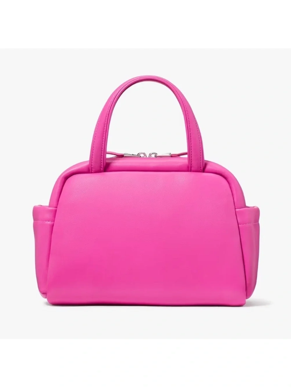 Kate Spade Puffed Satchel Crossbody Vivid Snapdragon